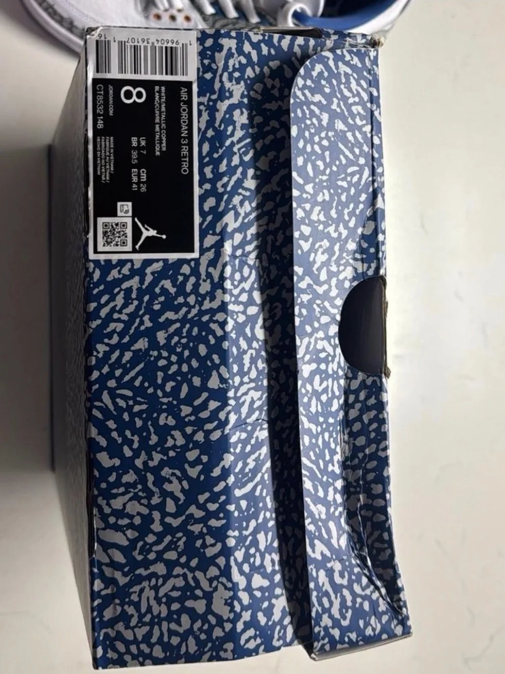 Jordan 3 - Wizard Size 8 Men’s